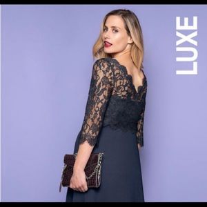 Seraphine luxe cocktail party maternity and nursing dress